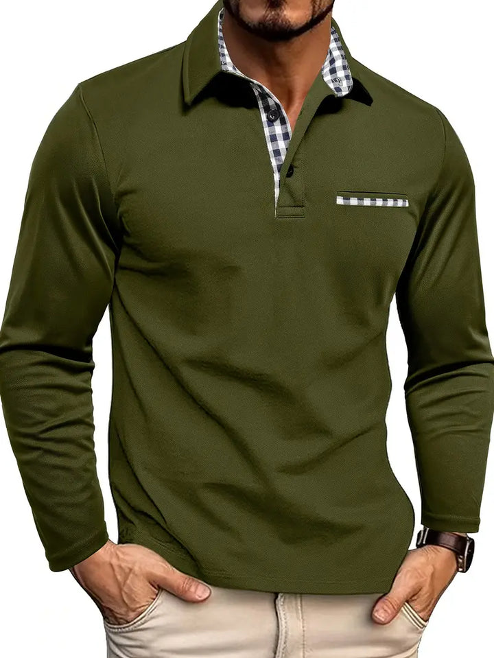 Chemise Raffinée Enzo | Manches Longues, Allure Soignée pour Homme 2