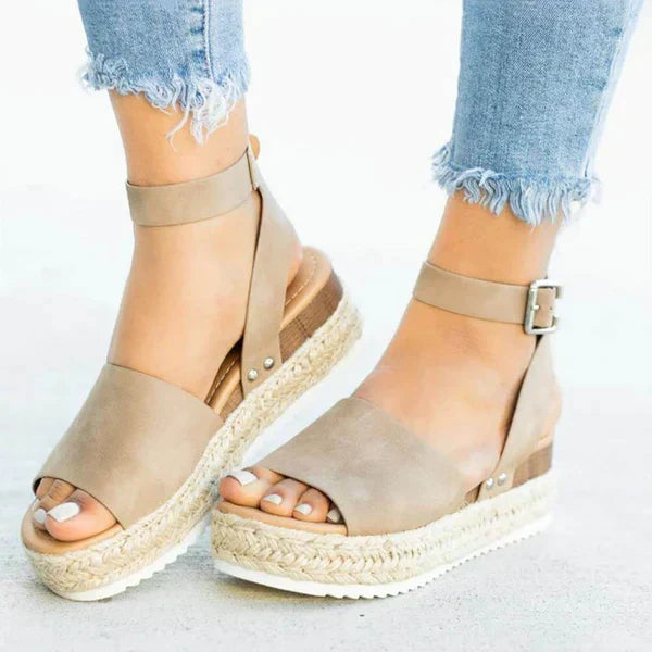 Sandales Sandra Femme - Kaki
