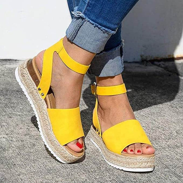Sandales Sandra Femme - Jaune