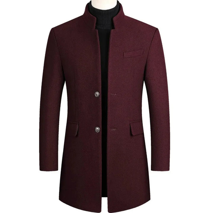 Manteau Intemporel Paul | Doublure Chaude, Coupe Ajustée, Homme 0