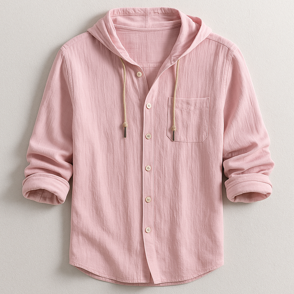 Chemise de Luxe à Capuche Adrien | Style Sophistiqué pour Homme 3