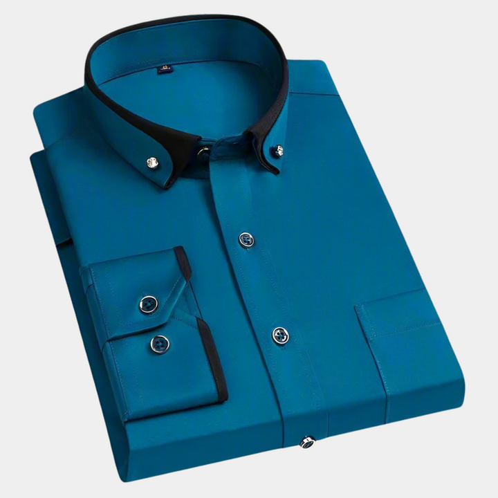Chemise Classique Romain | Manches Longues, Ajustement Parfait pour Homme 6