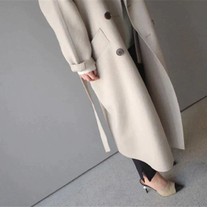 Manteau en Laine Long Isabelle, vue produit