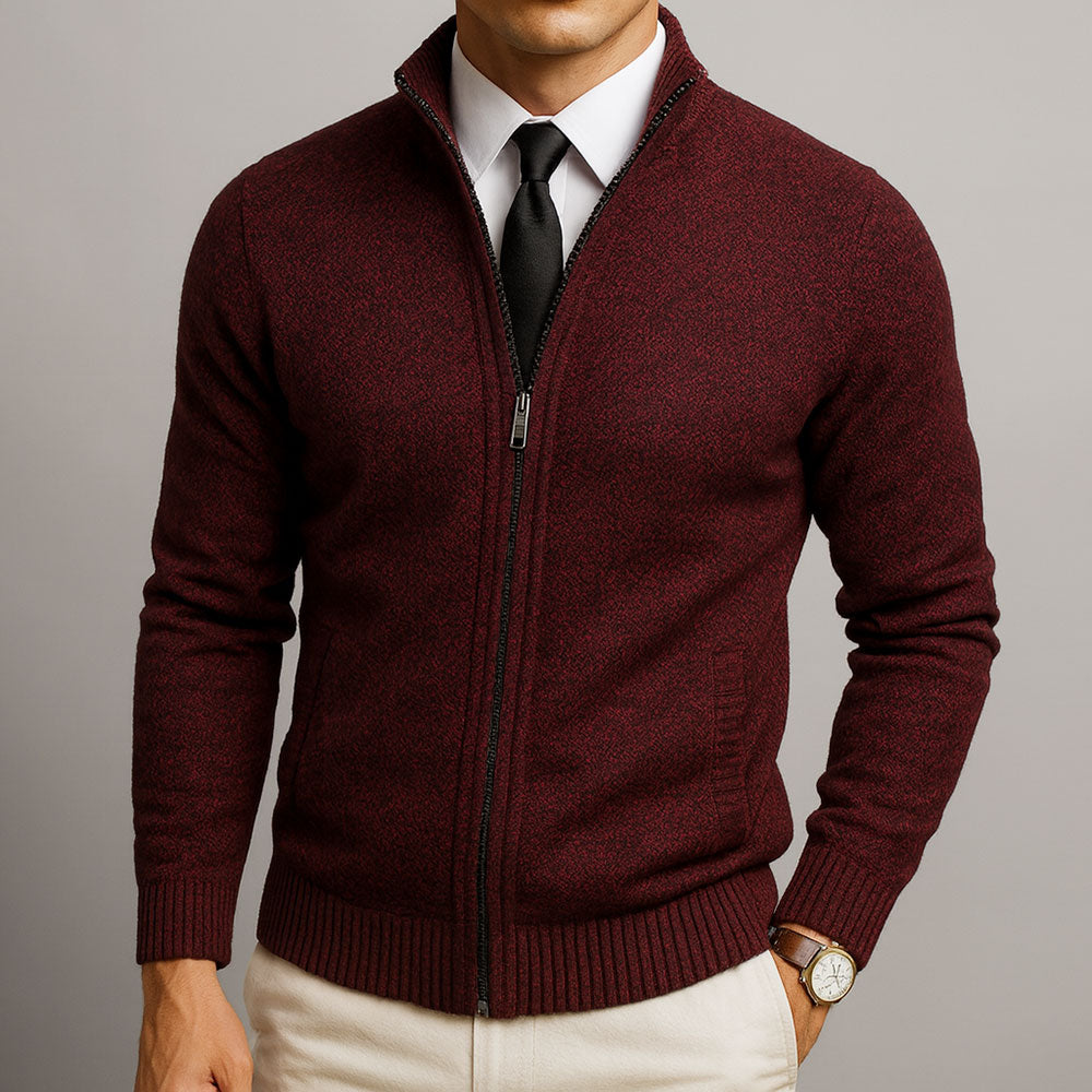 Cardigan en Laine Hugo | Homme, Coupe Sur Mesure, Mérinos 3