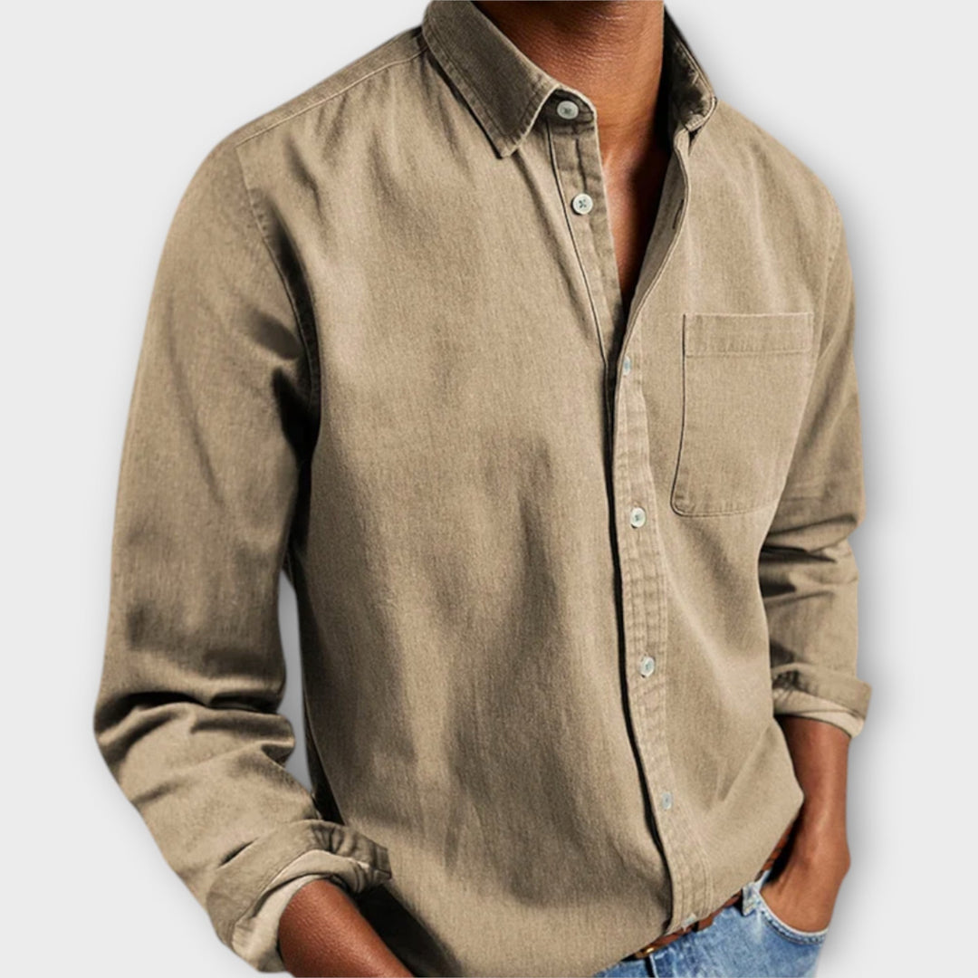 Chemise Artisanale Benjamin | Coupe Soignée, Style Intemporel pour Homme 1