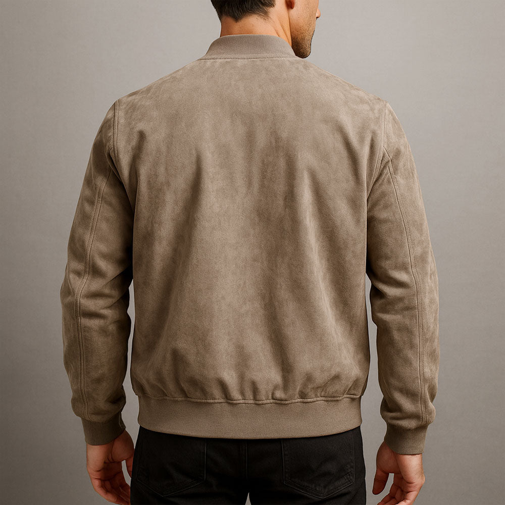 Veste en Daim Timéo | Homme, Cuir Suédé, Style Urbain 5
