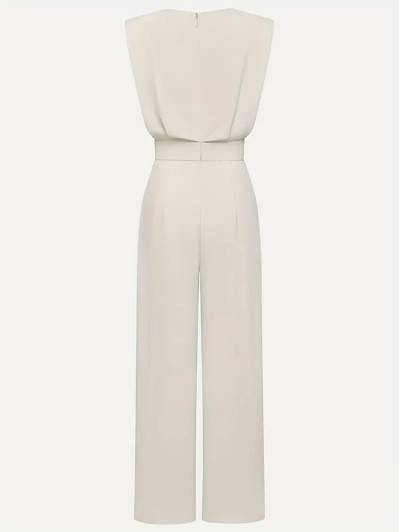 Combinaison Drapée Zoé Femme | Taille Marquée, Coupe Fluide, Cérémonie 3