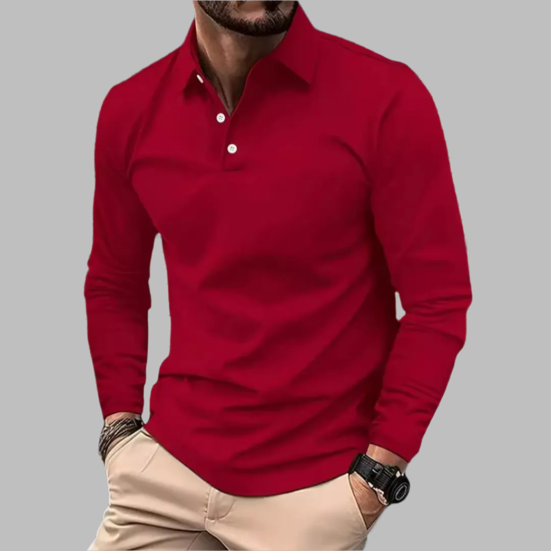Polo René - Rouge