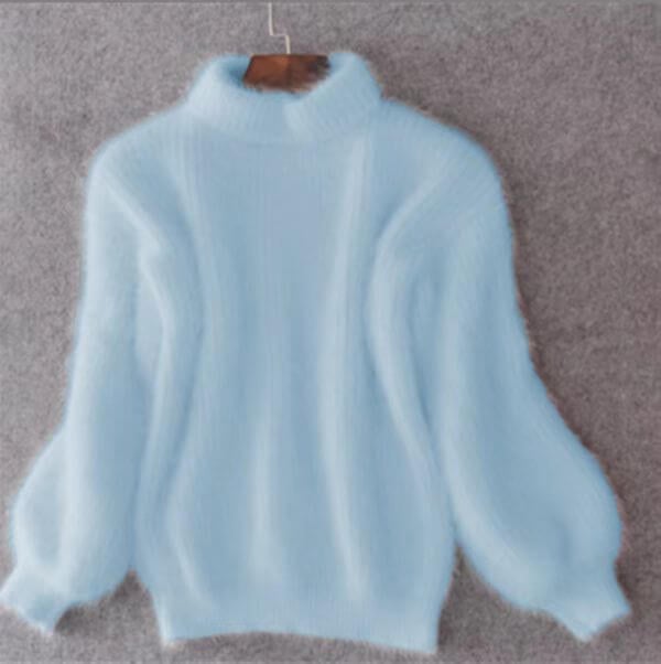Pull Tricoté Lâche Emilie - Bleu