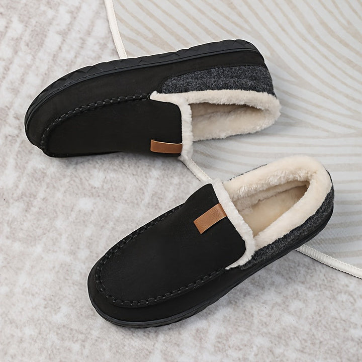 Chaussons Chauds Arthur | Doublure Moelleuse, Semelle Antidérapante 0
