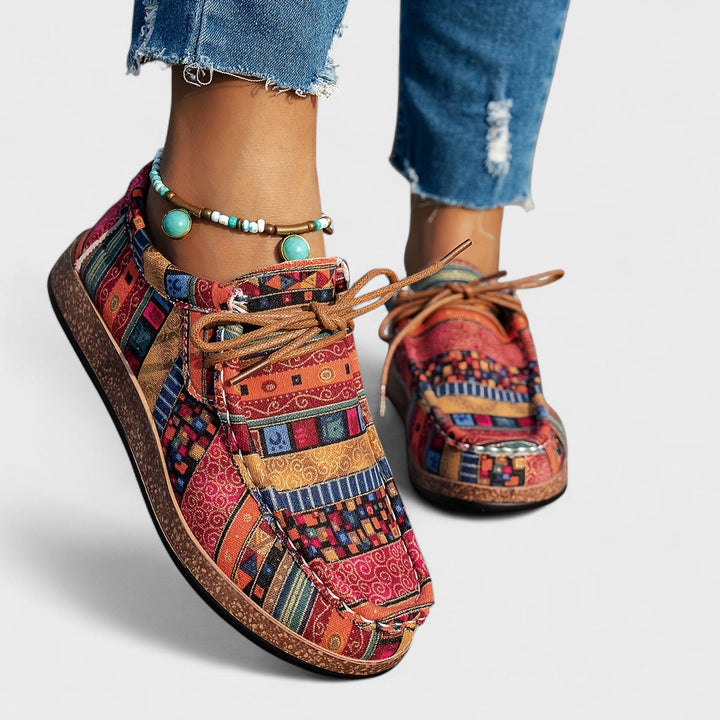 Baskets Colorées Léa pour Femme | Respirantes, Semelle Amortissante 0