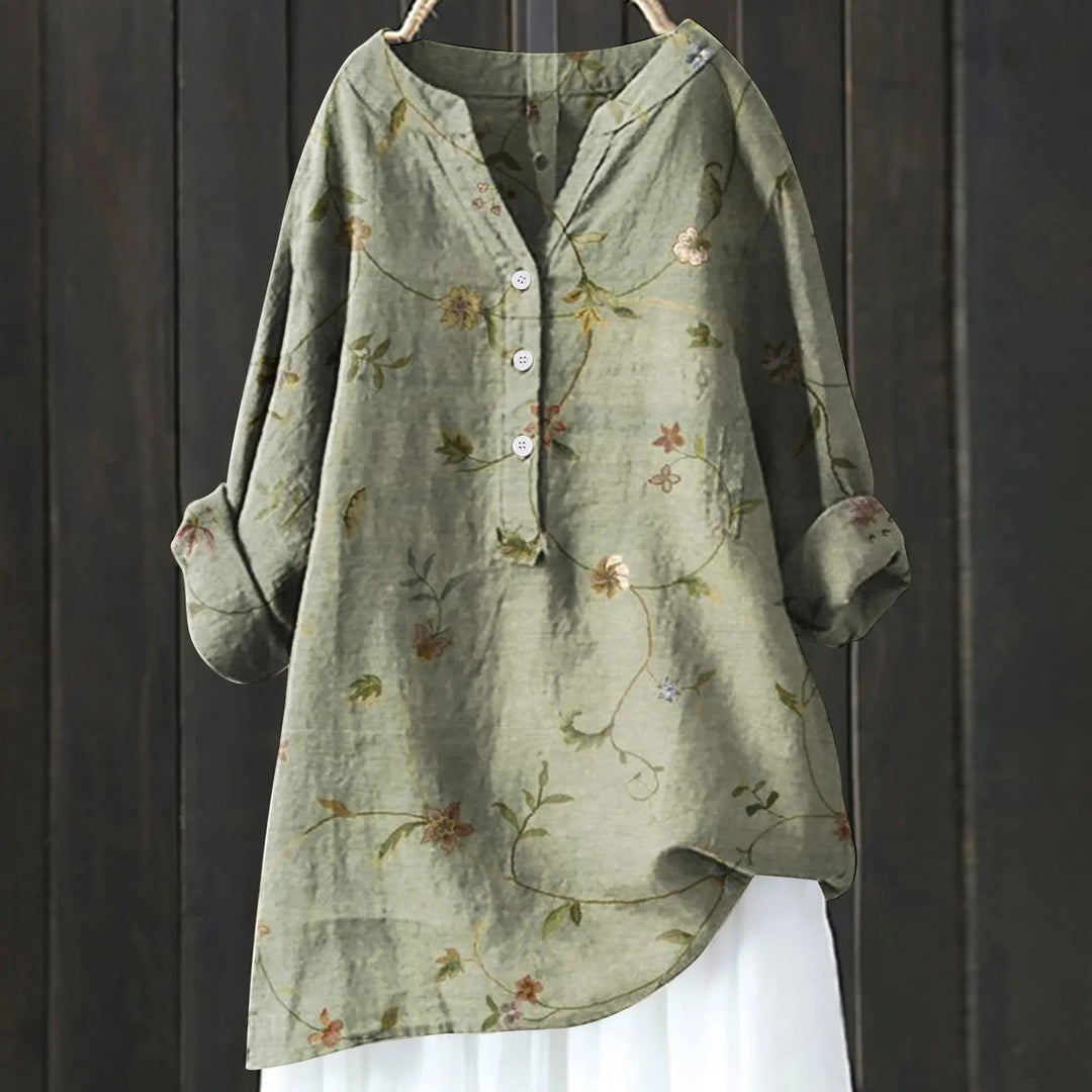 Blouse Brina Femme | Motif Fleuri, Coupe Ample & Fluide 7