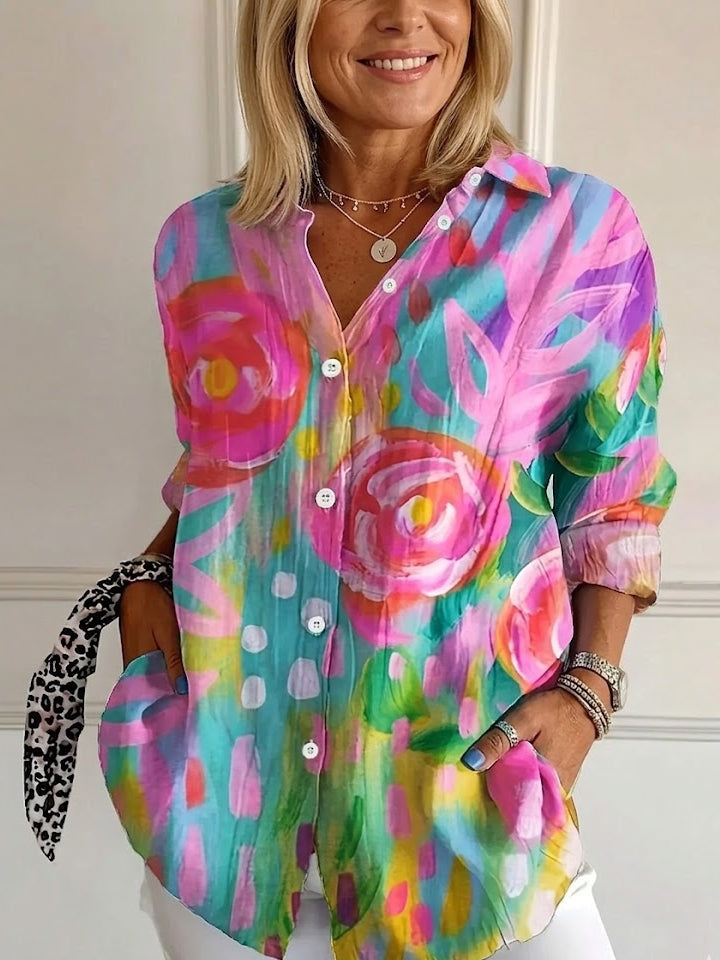 Blouse Femme Mira | Imprimé Vibrant & Coupe Confortable 7