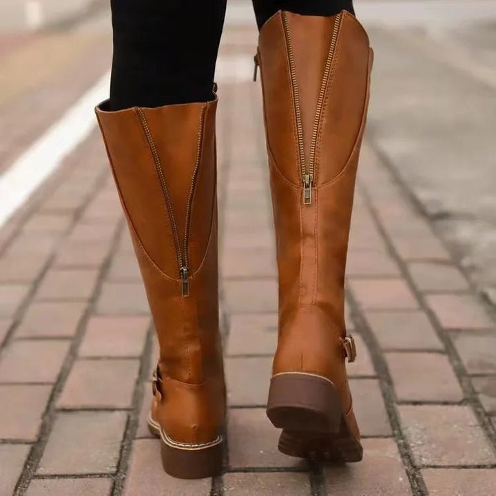 Bottes Bérénice Noir | Cuir Élégant avec Support Orthopédique pour Femme 5