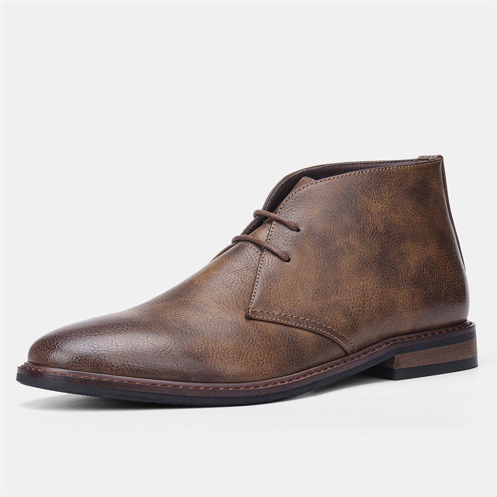 Bottes Chukka Eduard | Cuir et daim, confort durable pour homme 0