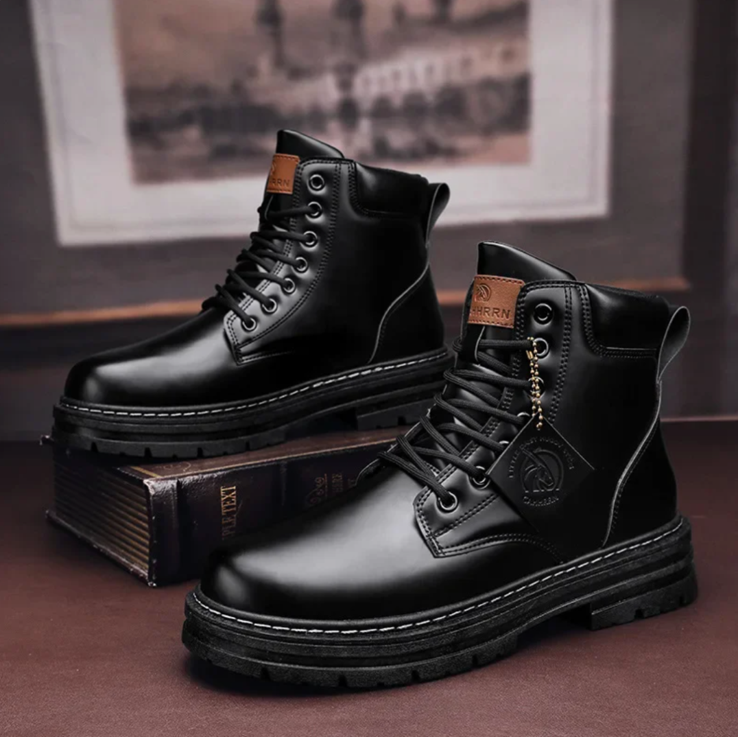 Bottes en Cuir Dorian | Confort Optimal & Design Élégant Homme 2