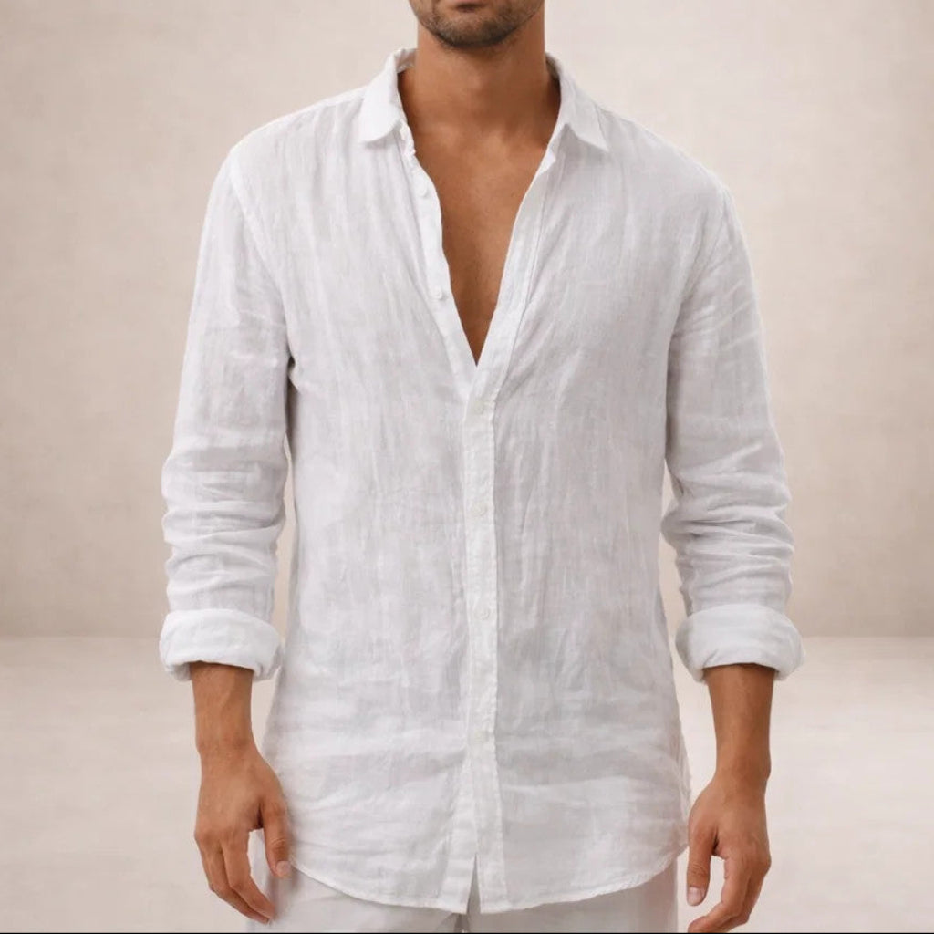 Chemise Noé | Chemise en Lin Léger à Coupe Regular pour Homme 2
