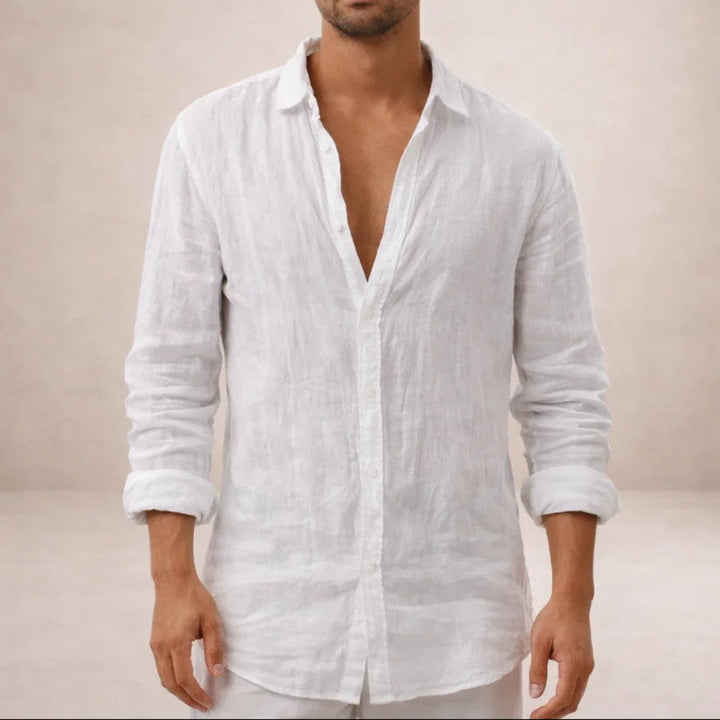 Chemise Noé | Chemise en Lin Léger à Coupe Regular pour Homme 2