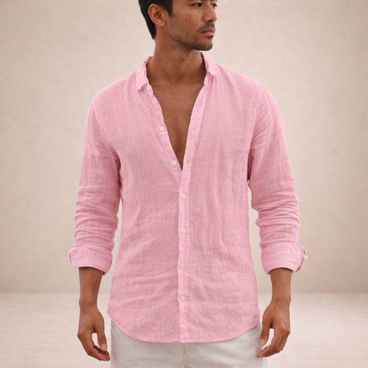 Chemise Noé | Chemise en Lin Léger à Coupe Regular pour Homme 5