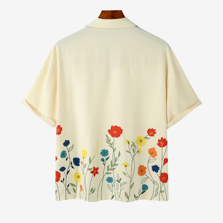 Chemise à fleurs Léon | Tissu doux & coupe ample 1