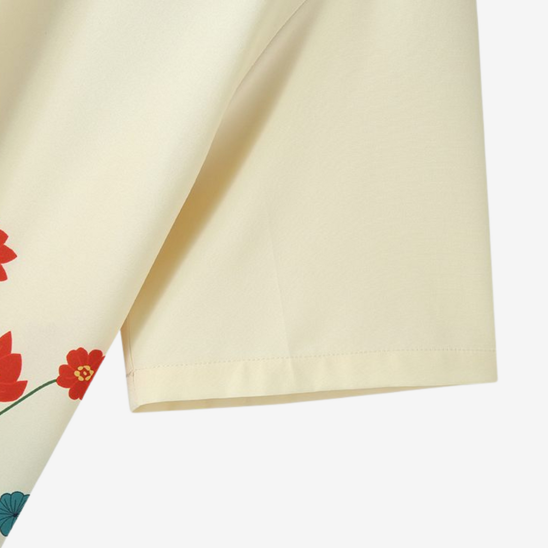 Chemise à fleurs Léon | Tissu doux & coupe ample 2