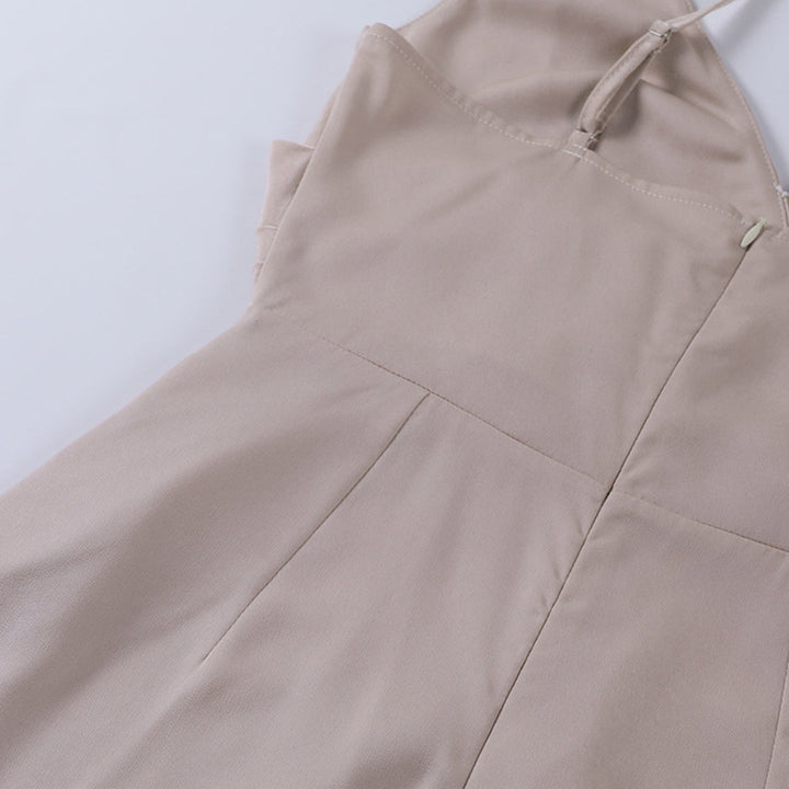 Robe Satinée Victoire | Fente Latérale, Bretelles Fines, Glamour 14