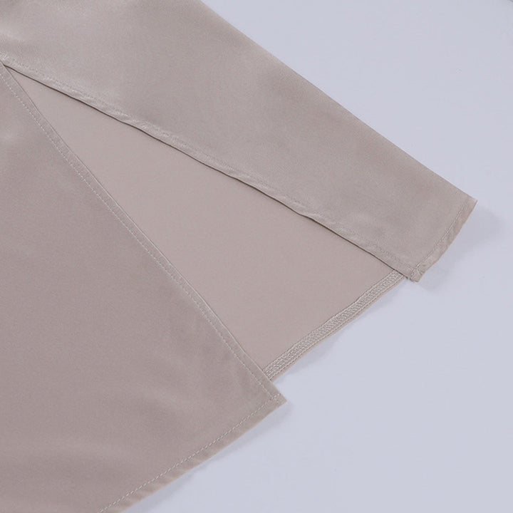 Robe Satinée Victoire | Fente Latérale, Bretelles Fines, Glamour 12