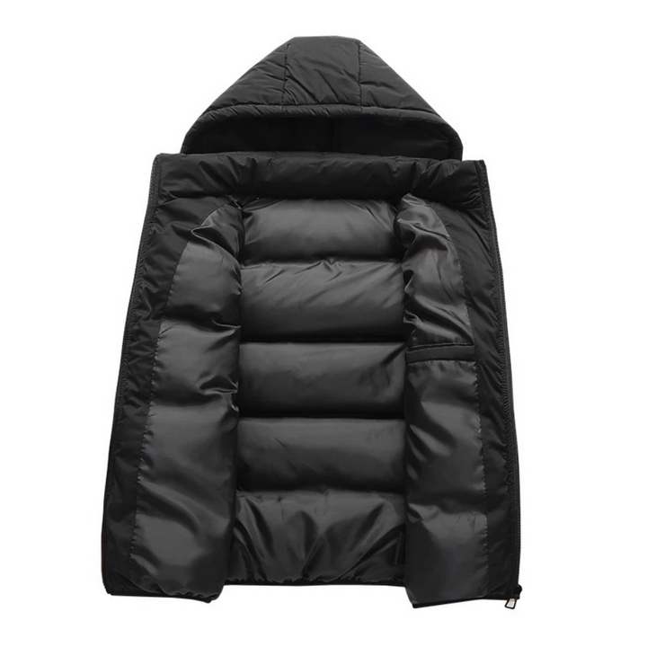 Doudoune Longue Femme Isolante avec Capuche Amovible en Duvet Recyclé – Protection Optimale Contre le Froid 2