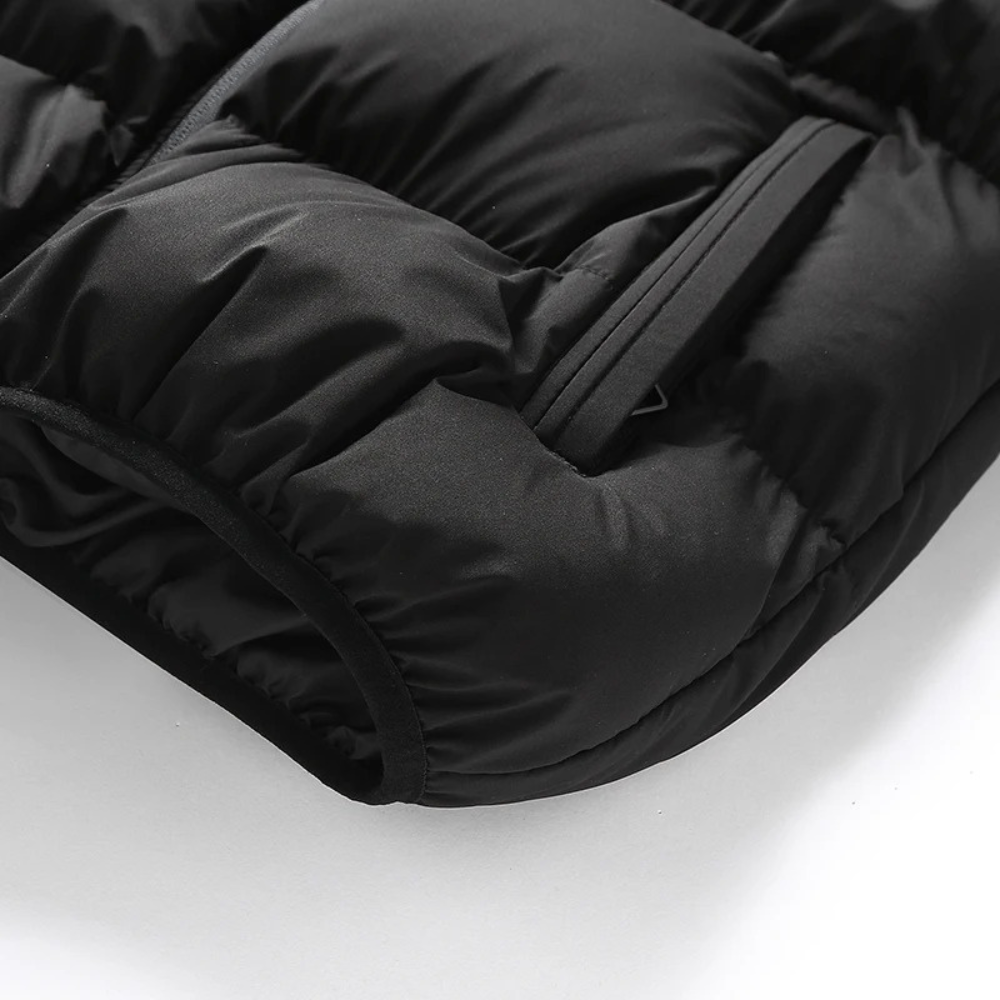 Doudoune Longue Femme Isolante avec Capuche Amovible en Duvet Recyclé – Protection Optimale Contre le Froid 3