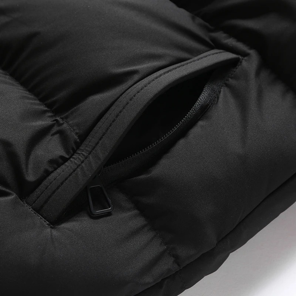 Doudoune Longue Femme Isolante avec Capuche Amovible en Duvet Recyclé – Protection Optimale Contre le Froid 6