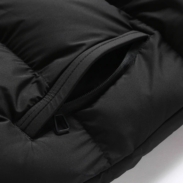 Doudoune Longue Femme Isolante avec Capuche Amovible en Duvet Recyclé – Protection Optimale Contre le Froid 6