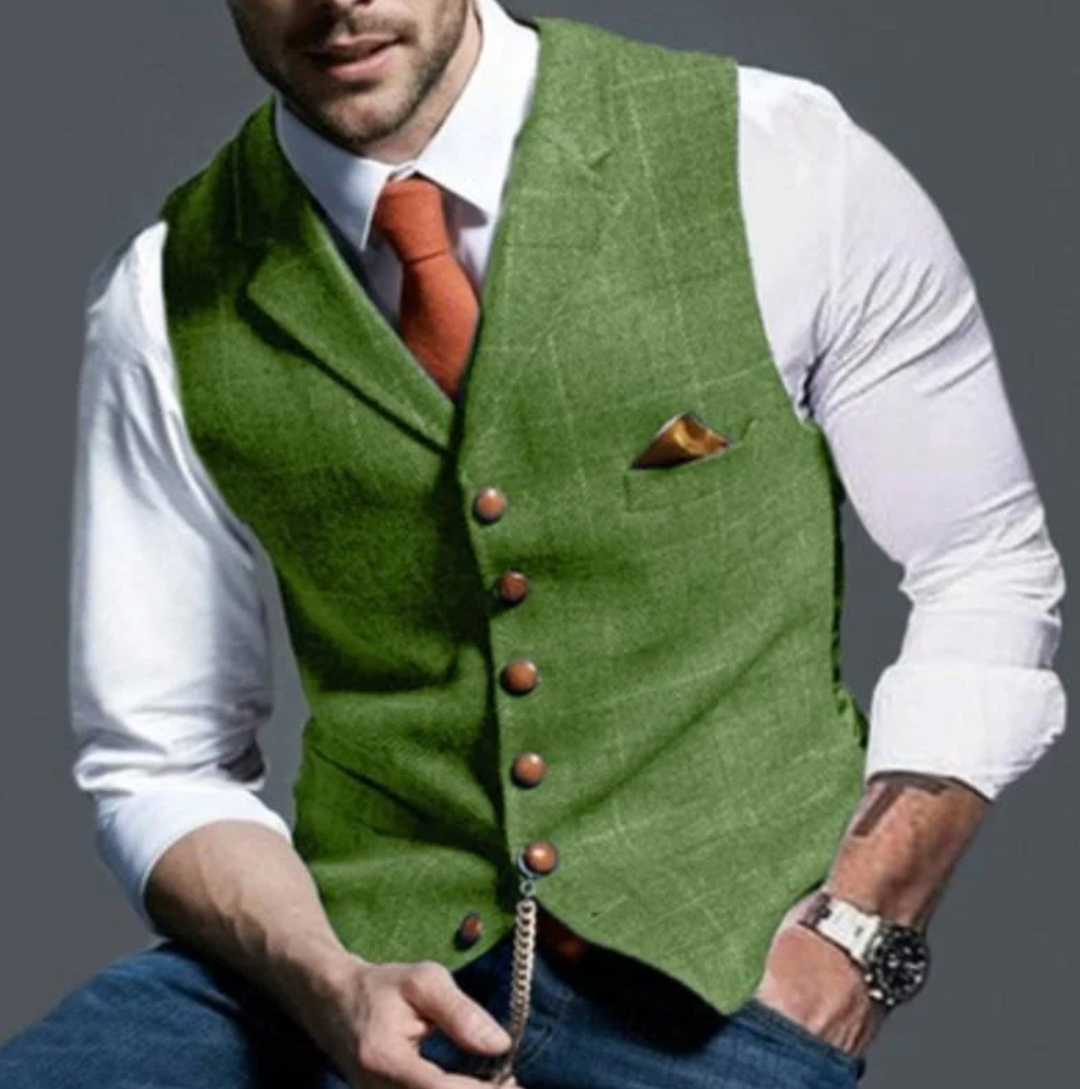 Gilet Élégant Laurent | Gilet Sans Manche Homme, Confort et Style 2