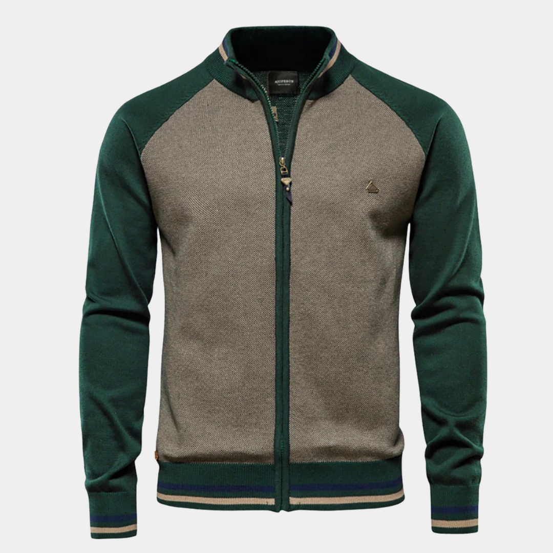 Gilet homme Laurent | Veste sans manche ajustée en coton, doublure douce 1