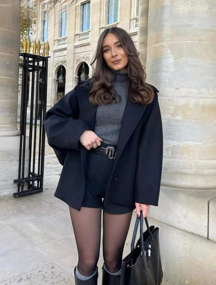 Manteau en Laine Oversize Amélie Femme, vue produit