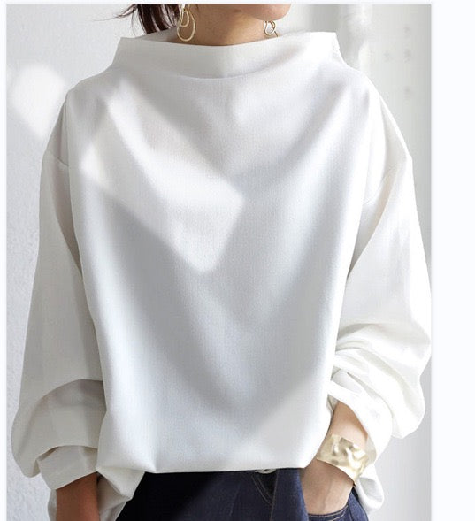 Pull Élégant en Coton Alice Femme - Blanc