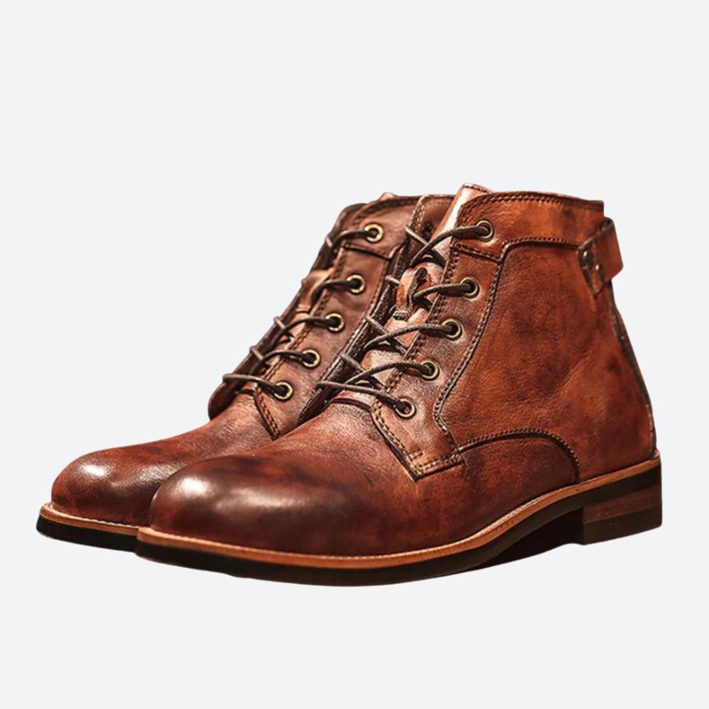 Bottes en Cuir Julien, vue produit