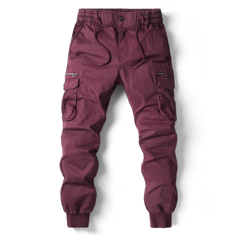 Jogger Celvian | Cargo utility en coton extensible pour homme 0