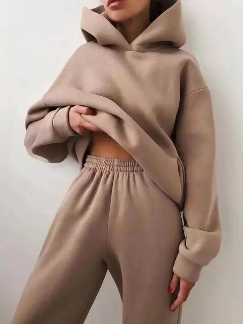 Ensemble Survêtement Manon Femme | Capuche, Intérieur Molletonné 10