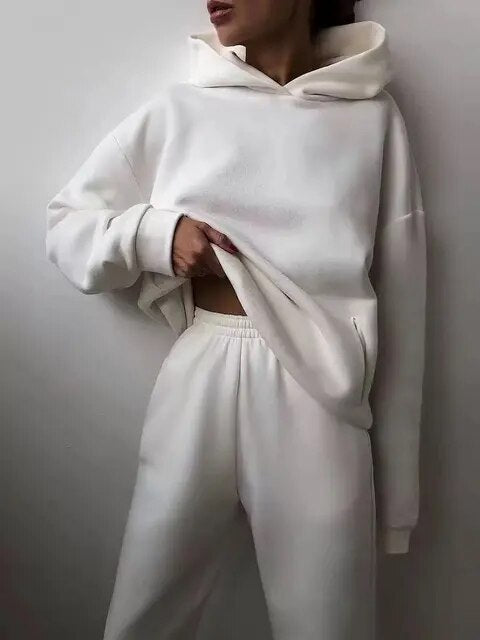 Ensemble Survêtement Manon Femme | Capuche, Intérieur Molletonné 12