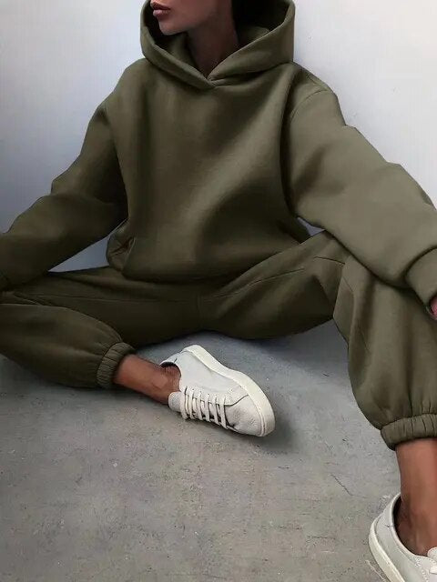 Ensemble Survêtement Manon Femme | Capuche, Intérieur Molletonné 7