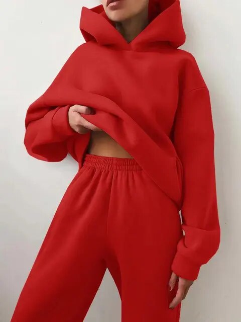 Ensemble Survêtement Manon Femme | Capuche, Intérieur Molletonné 8