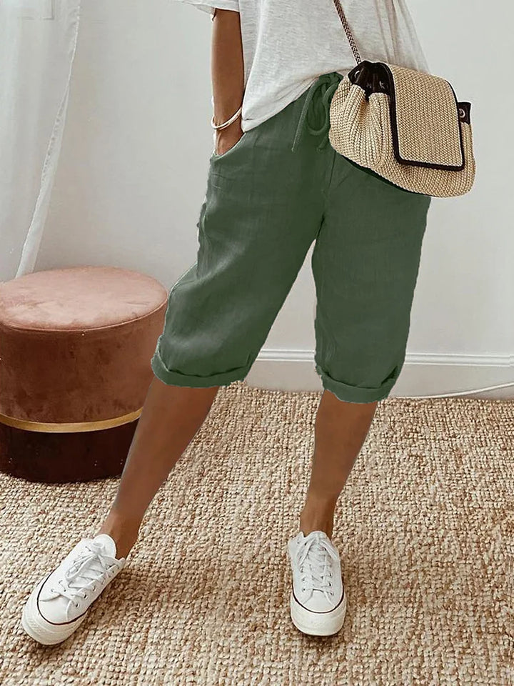 Short Cordon Emma Femme | Taille Élastique, Coupe Décontractée 2
