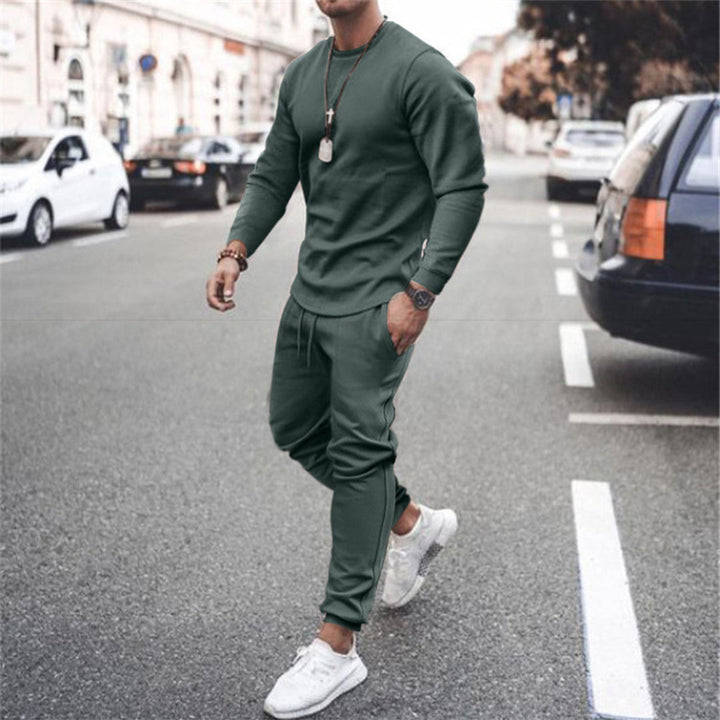 Survêtement d'Hiver Mathis Homme | Sweat Côtelé, Chevilles Ajustées 0
