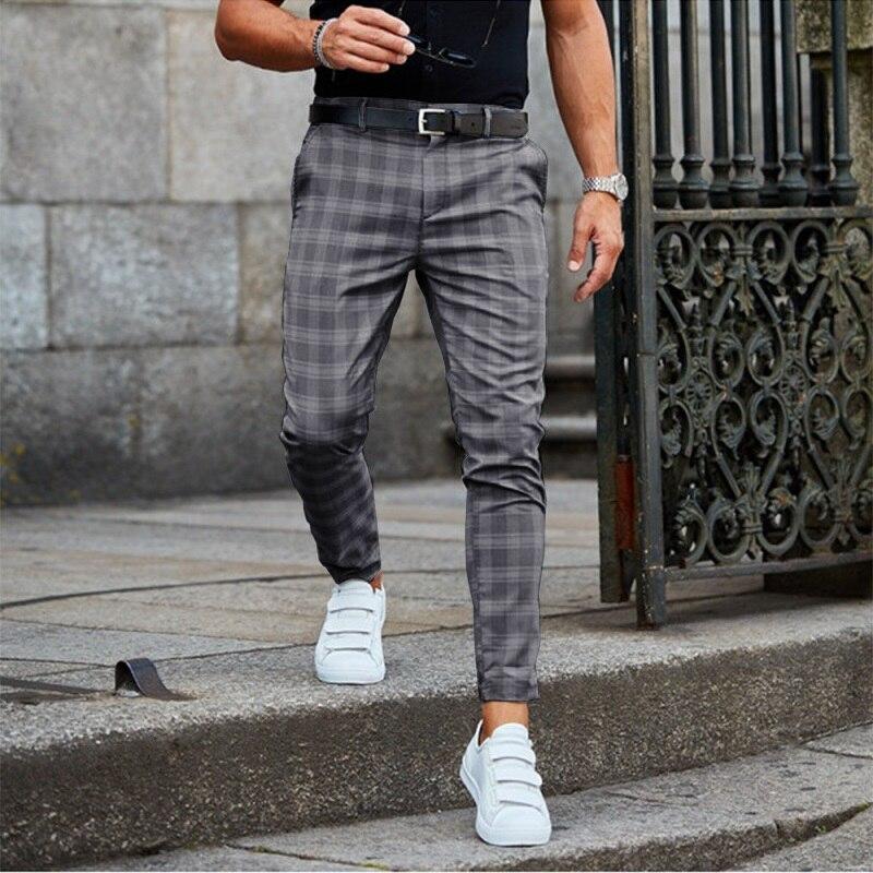 Pantalon à Carreaux Julien | Coton Léger pour Homme, Motif Raffiné 3
