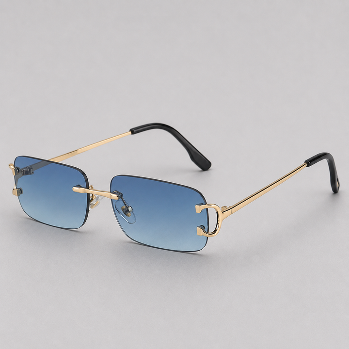 Lunettes de soleil Celvoir | Monture métallique fine & verres dégradés élégants 0