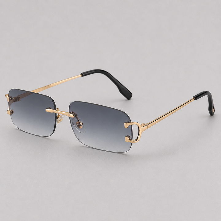 Lunettes de soleil Celvoir | Monture métallique fine & verres dégradés élégants 2