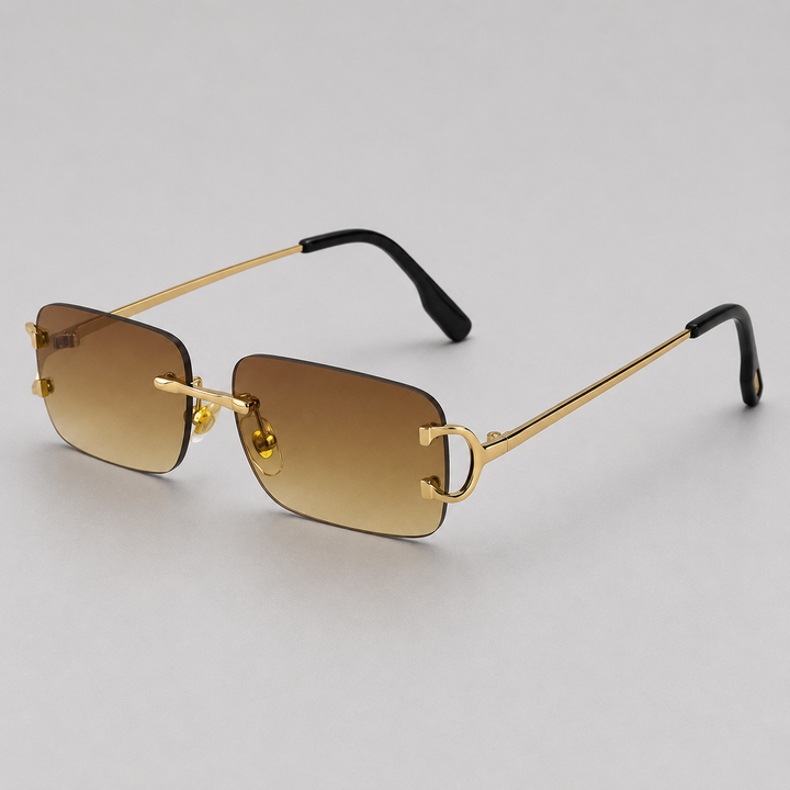 Lunettes de soleil Celvoir | Monture métallique fine & verres dégradés élégants 3