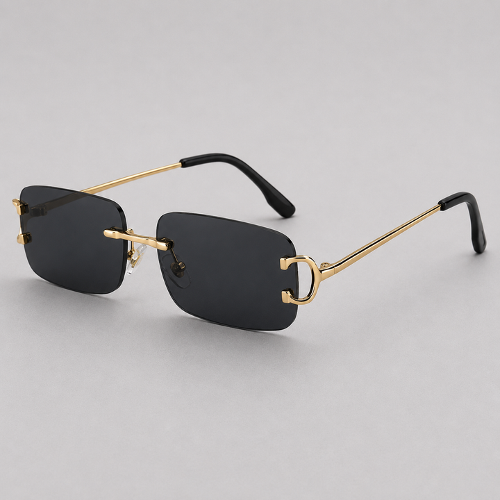 Lunettes de soleil Celvoir | Monture métallique fine & verres dégradés élégants 4