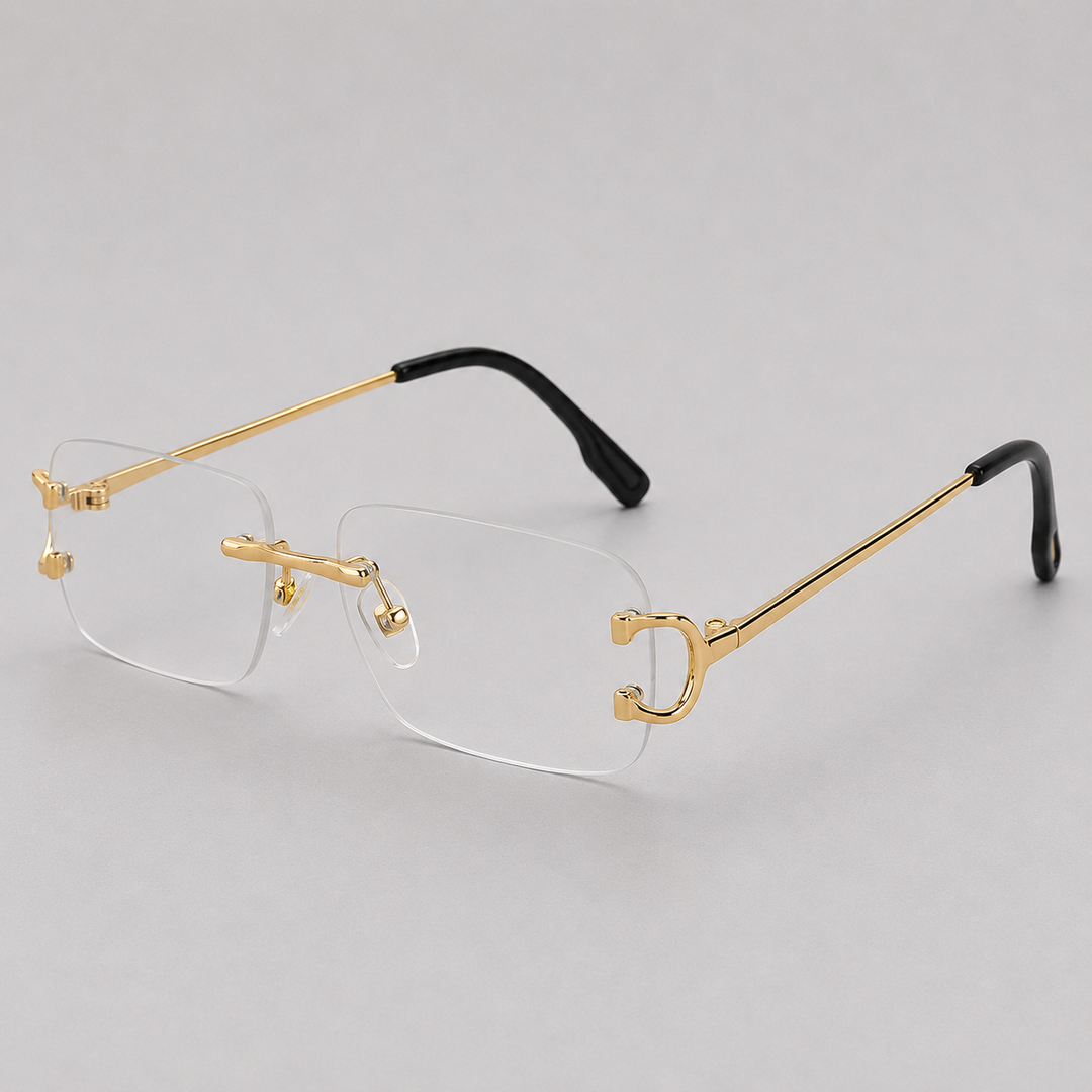 Lunettes de soleil Celvoir | Monture métallique fine & verres dégradés élégants 5