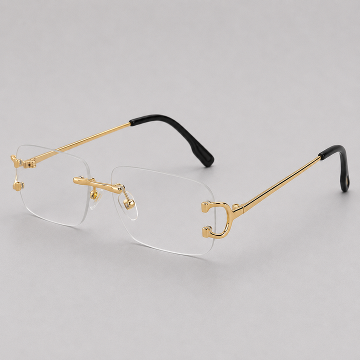 Lunettes de soleil Celvoir | Monture métallique fine & verres dégradés élégants 5
